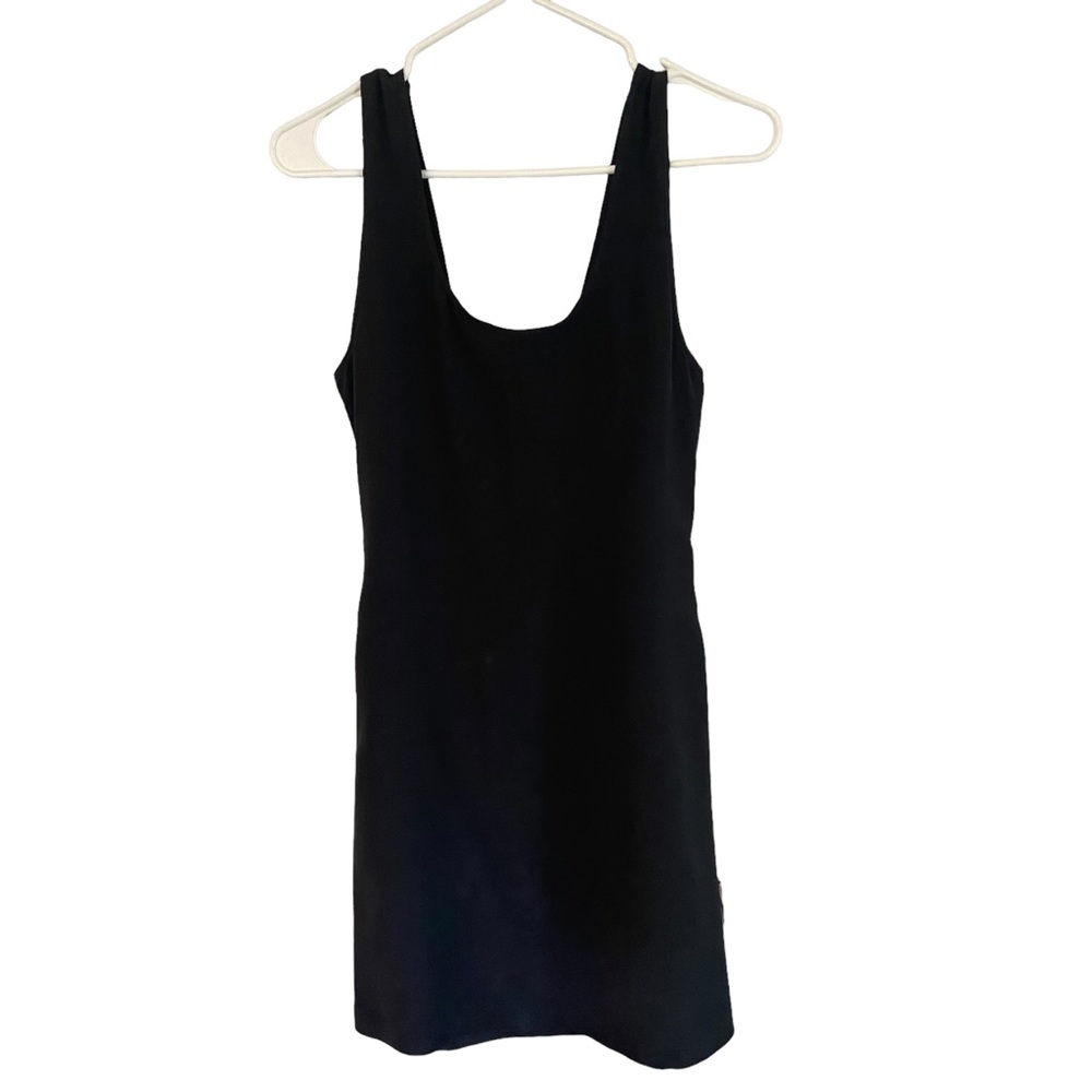 Trina Truck Womens Little Black Dress (6) Silk